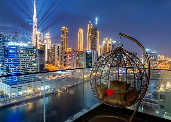 Luxury Apt Infinity Pool With Burj View